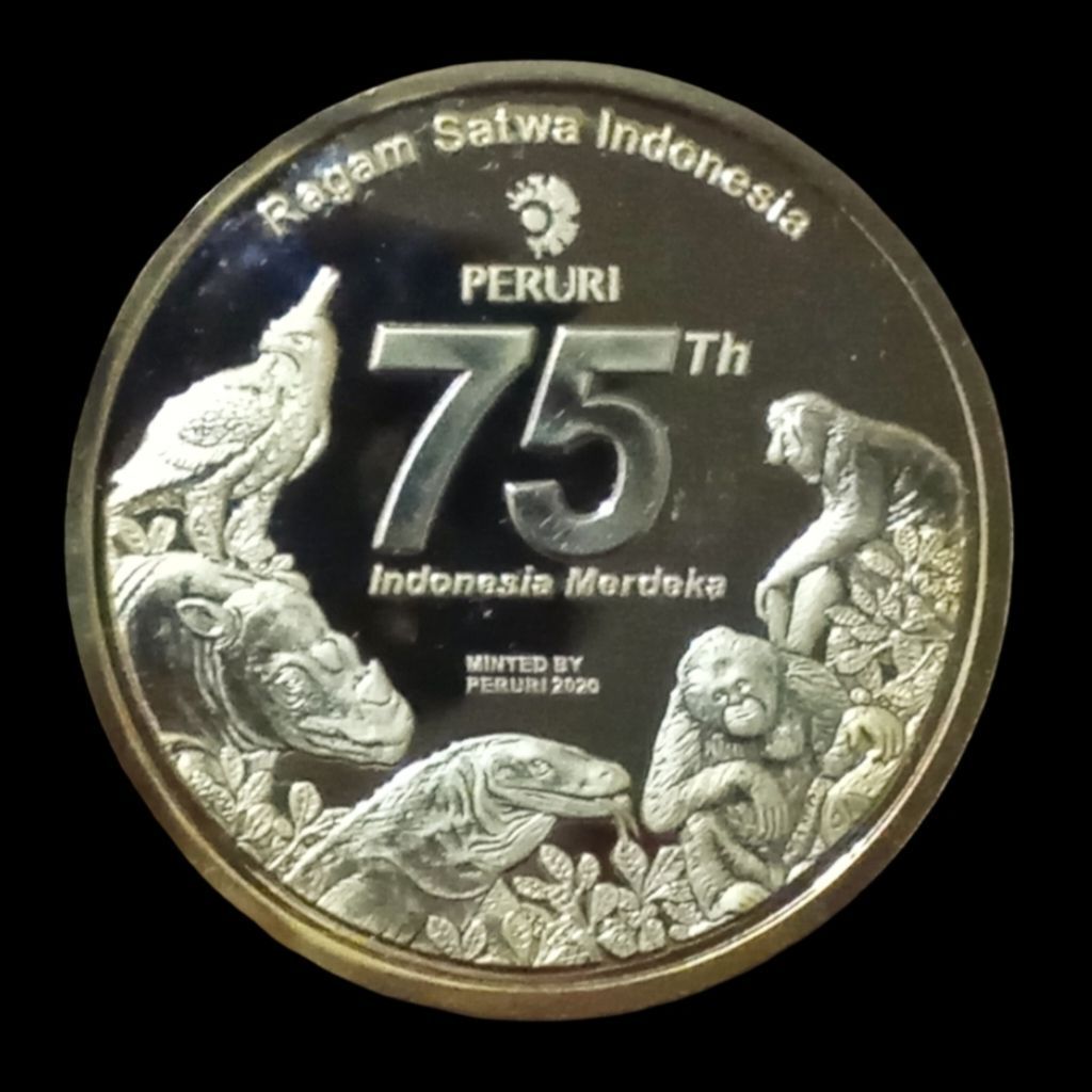 Medali Peruri 75 Tahun Indonesia Merdeka Satwa
