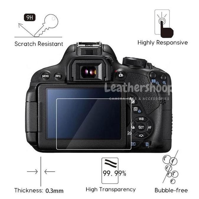 TANDASO - SCREEN GUARD CANON EOS 200D 200DII 250D EOS R EOS RP EOS R50 LCD GLASS