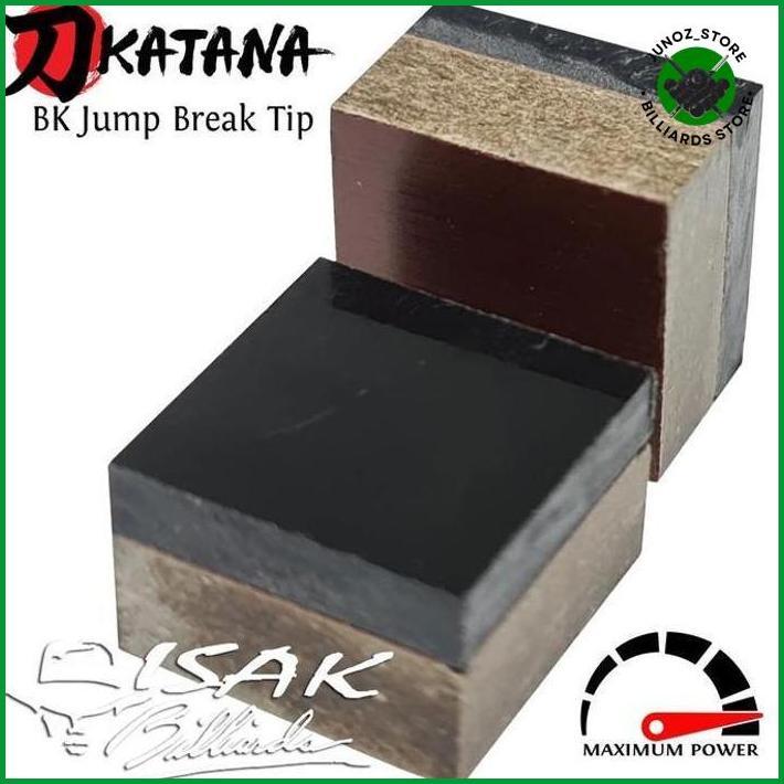 Katana Bk Break Jump Tip - Hard Phenolic Cue Tips Billiard Stick Jb Promo