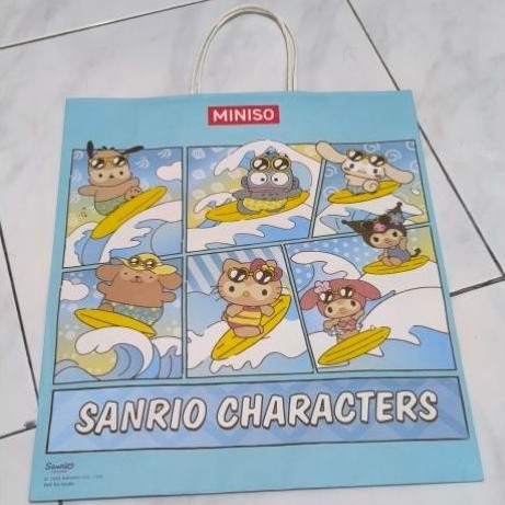 pepper bag miniso x sanrio character