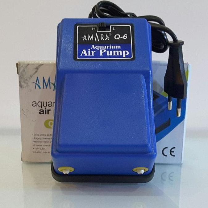 Pompa Udara / Air Pump / Aerator Aquarium Amara Q6 / Amara Q 6
