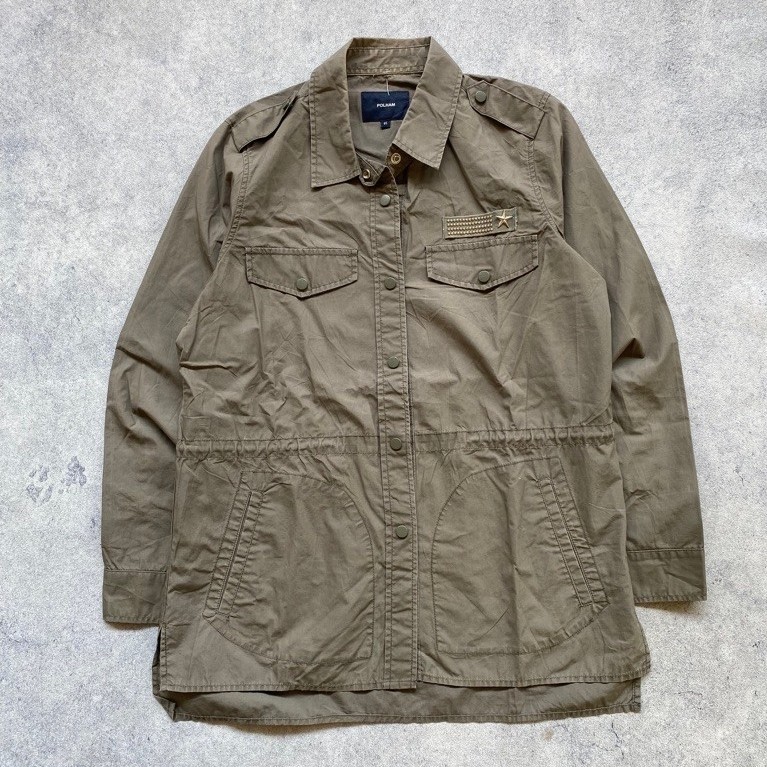Jacket Parka Vintage Military Army