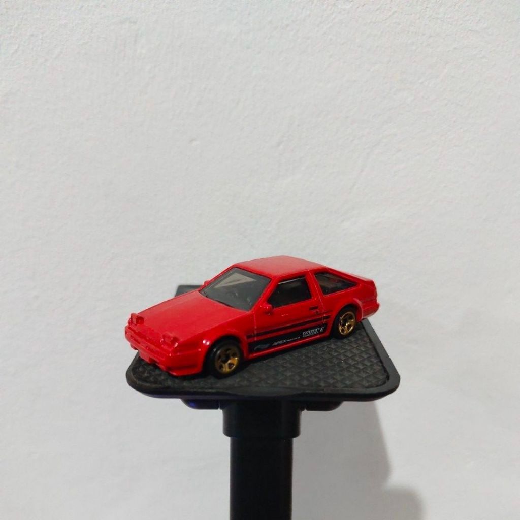HotWheels Toyota AE86 Sprinter Trueno Red Loose