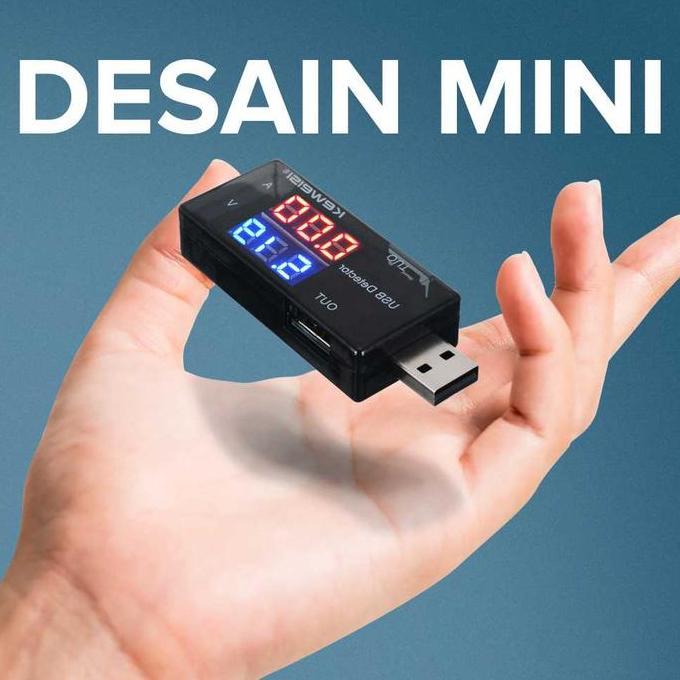 USB Charger Power Current Voltage Tester Detector - KWS-10VA