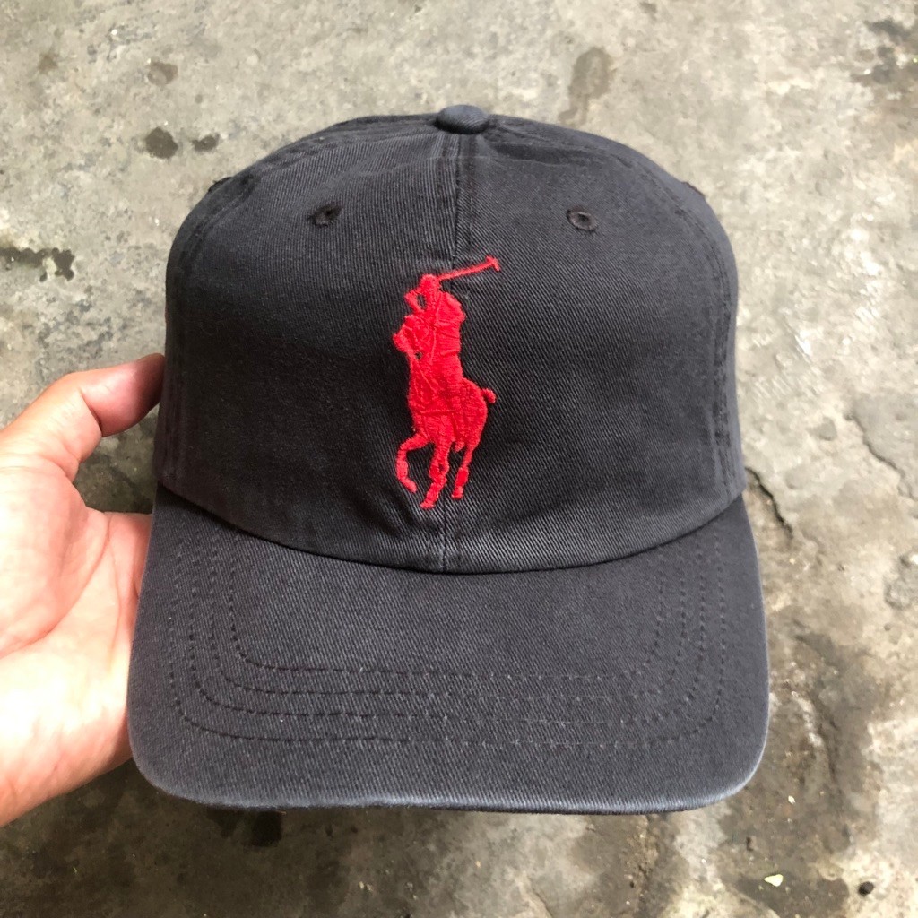 Topi Bekas Second Polo RL Black