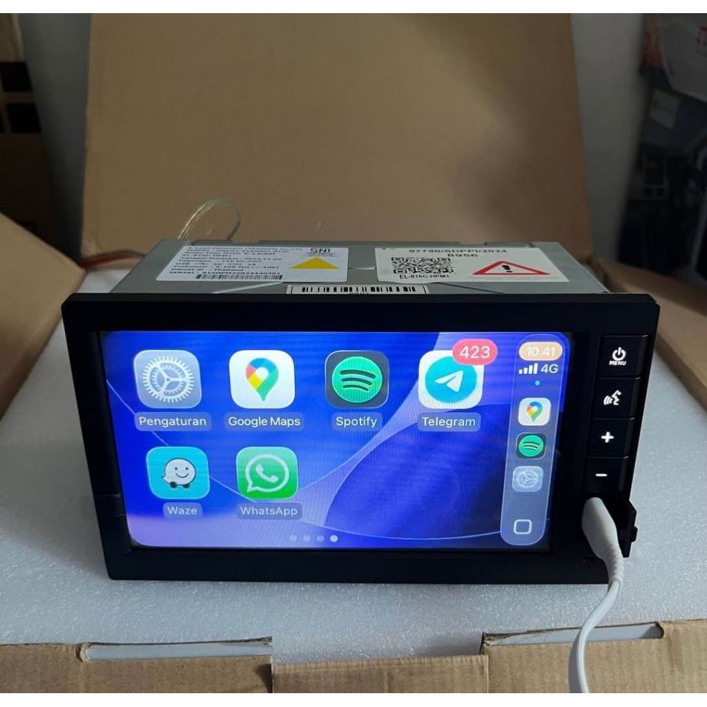 Head Unit Honda Brio RS Apple Carplay Android