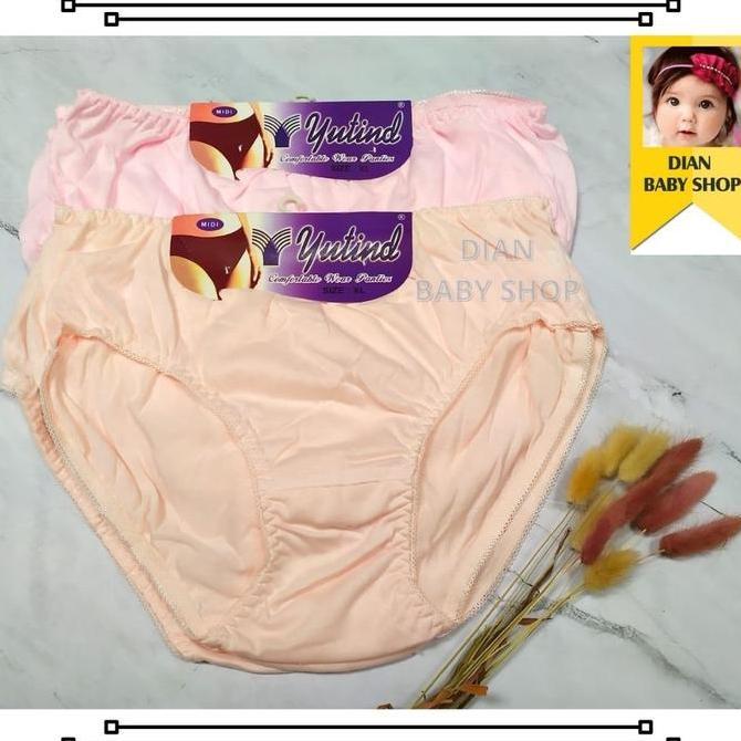 Pilihan - [[ Isi 3 ]] Cd Wanita Yutind_Midi (( Sa 008 )) | Pakaian Dalam | Bahan Katun .