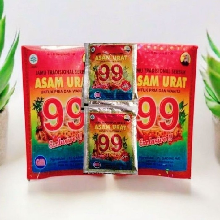Asam Urat 99 Jamu Serbuk