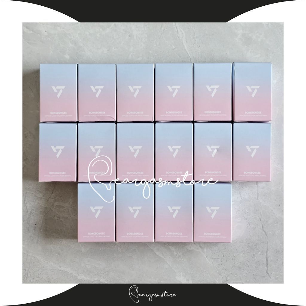 SEVENTEEN - OFFICIAL KEYRING LIGHTSTICK BONGBONGEE PARTS