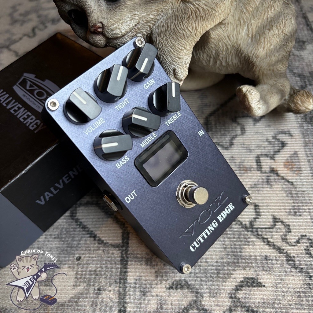 VOX CUTTING EDGE DISTORTION PREAMP CABSIM PEDAL EFEK GITAR BASS BEKAS SECOND