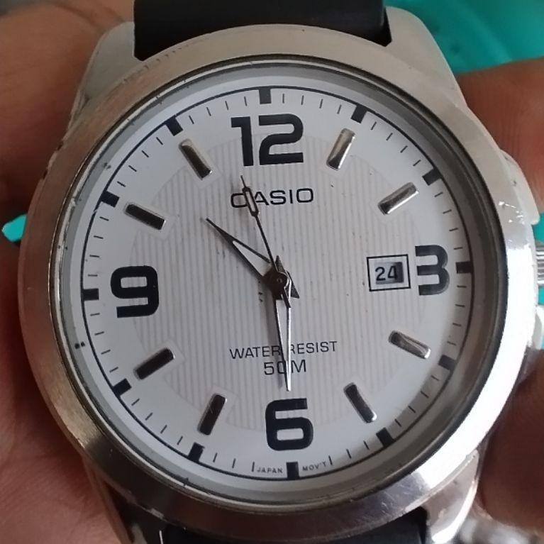 jam tangan pria casio MTP-1314 original asli bekas