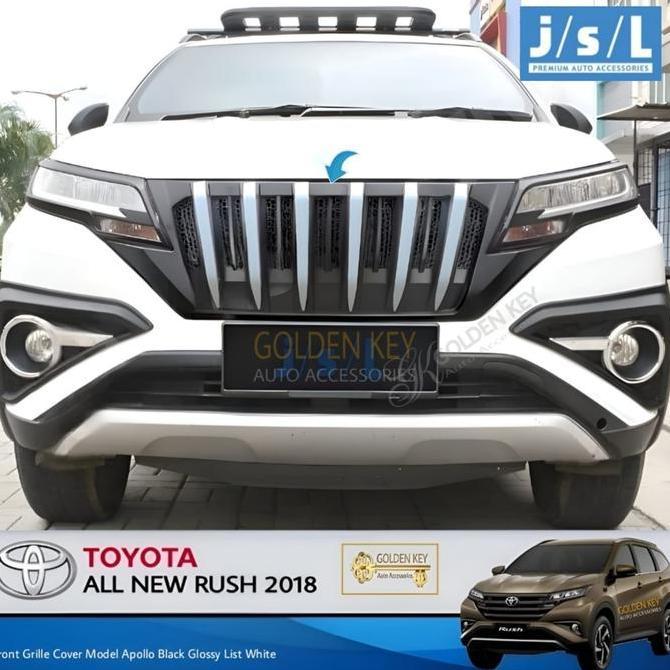Toyota All New Rush Grill Apollo Front Grille Cover Prado / Apollo JSL
