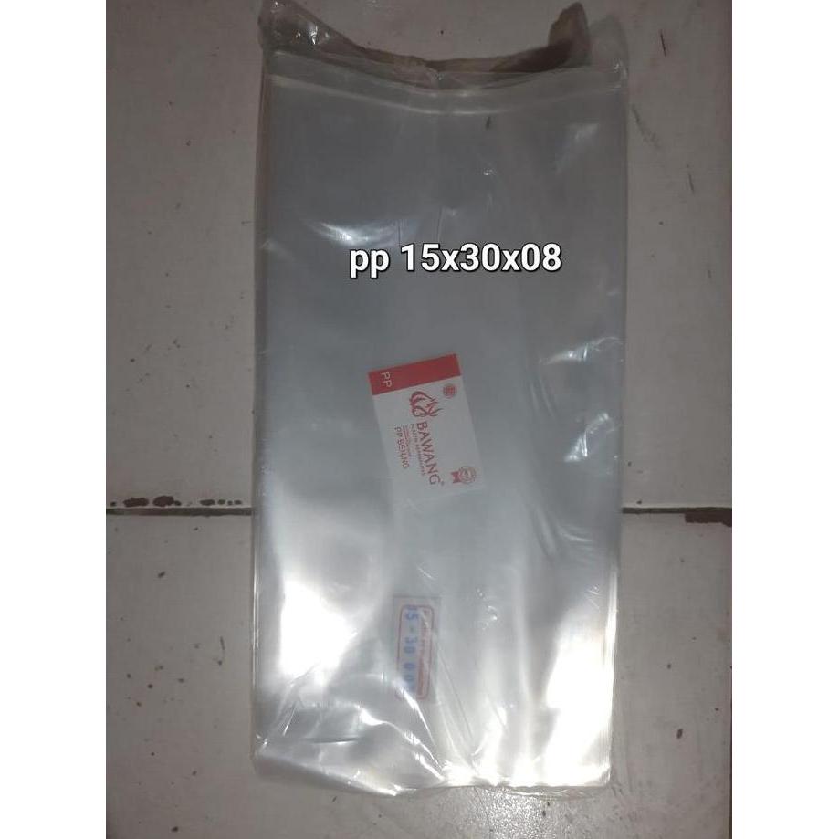 EDARDO_ID - PLASTIK PP TEBAL 20X30X08 15X30X08 15X25X08 12X20X08 KANTONG SNACK KRUPUK PEYEK 80MICRON