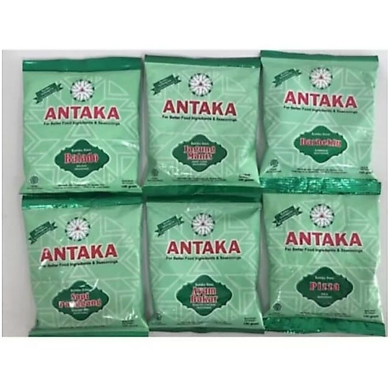 Bumbu Tabur Antaka 100gr | Antaka bubuk cabai pedas Tumtum
