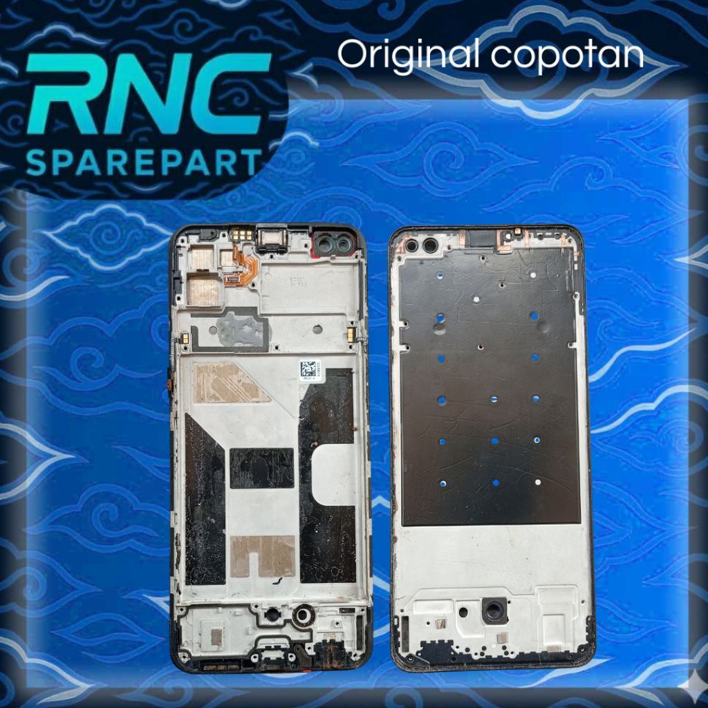 Tatakan LCD Oppo Reno 4 Second Original Copotan