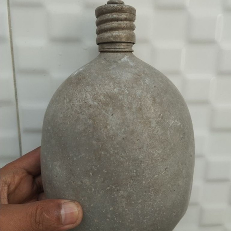 botol antik kuno, botol tentara kuno, water canteen army