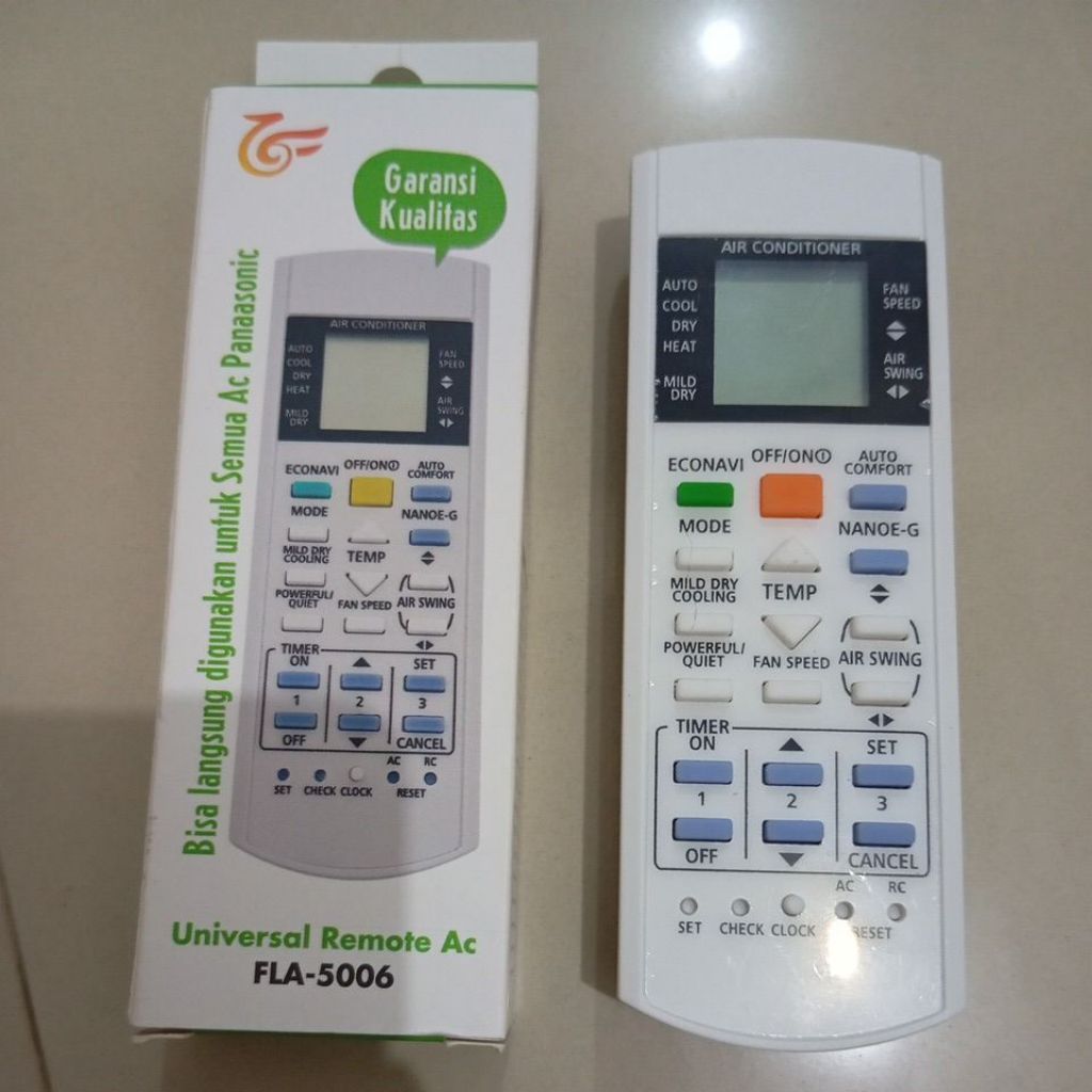 Remote AC Panasonic Multi Universal Remote AC Panasonic Inverter