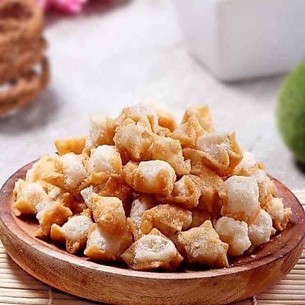 Renyah- 1 Kg Siomay Mini Renyah Cemilan Bakso Topping Gurilem Food Frozen