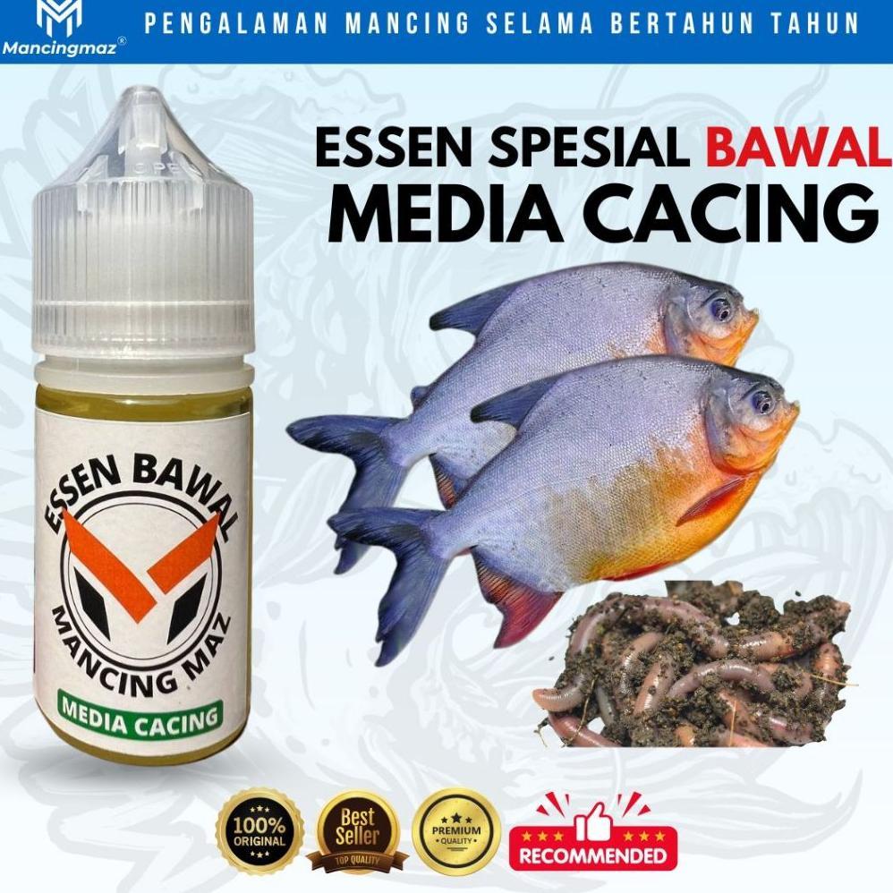 Essen Ikan Bawal Media Cacing Essen Mancingmaz Spesial Bawal 30ml Diskon