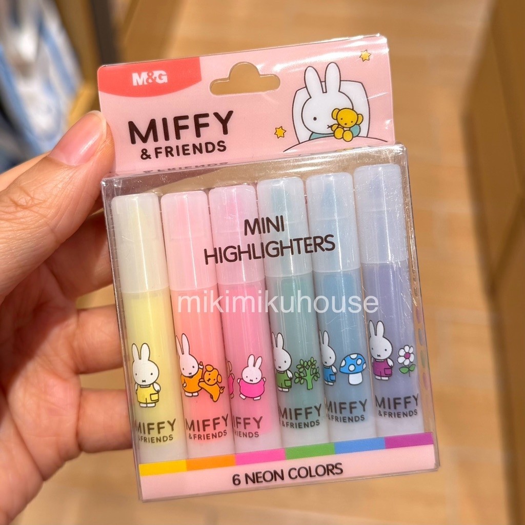 MIFFY HIGHLIGHTER / MIFFY STABILO / ALAT TULIS MIFFY / PENANDA WARNA PASTEL / HIGHLIGHTER MARKER WAR
