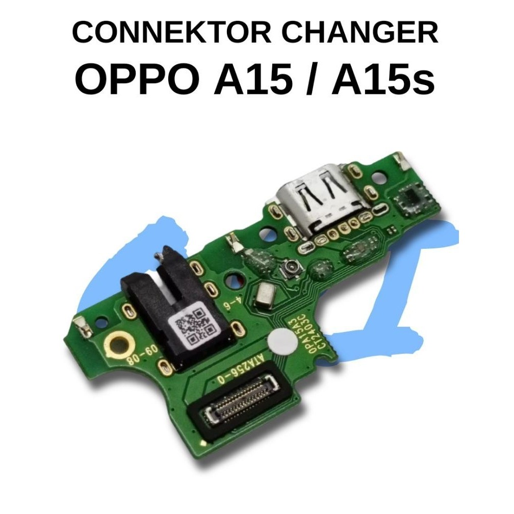 Papan Cas Oppo A15 A15s Konektor Charger USB Charging Board Sparepart HP