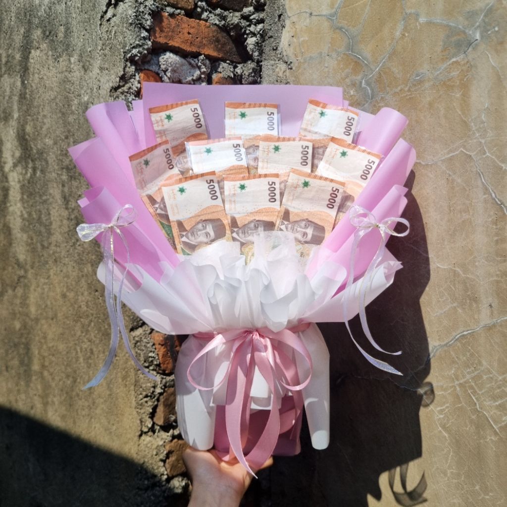 Ready Instant BUKET UANG KOSONGAN (tanpa uang) hanya jasa hias