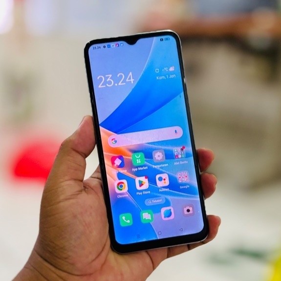 Oppo a17 4/64 Hp Charger Second Seken Sekon Murah Oril