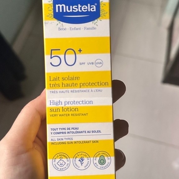 Mustela Sun Lotion SPF 50+ Aman Bayi Dewasa