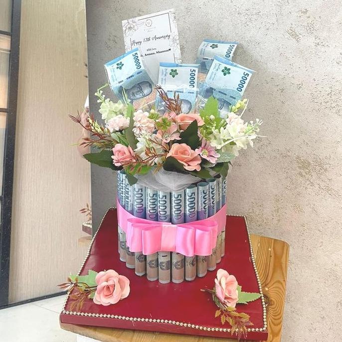 Bouquet Money Cake Kue Ulang Tahun Money