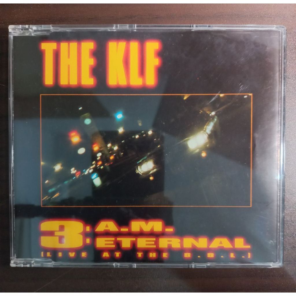 CD Original The KLF Maxi Single 3 A.M Eternal (Live At The S.S.L) - Rare