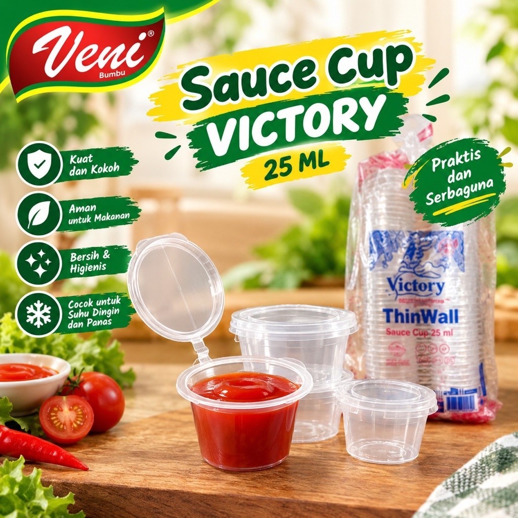 Victory Sauce Cup 25ml / Pack