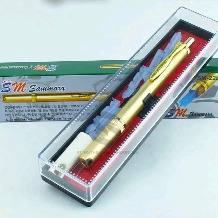 Pen Bekam Gold Lancing device Samora SM 228
