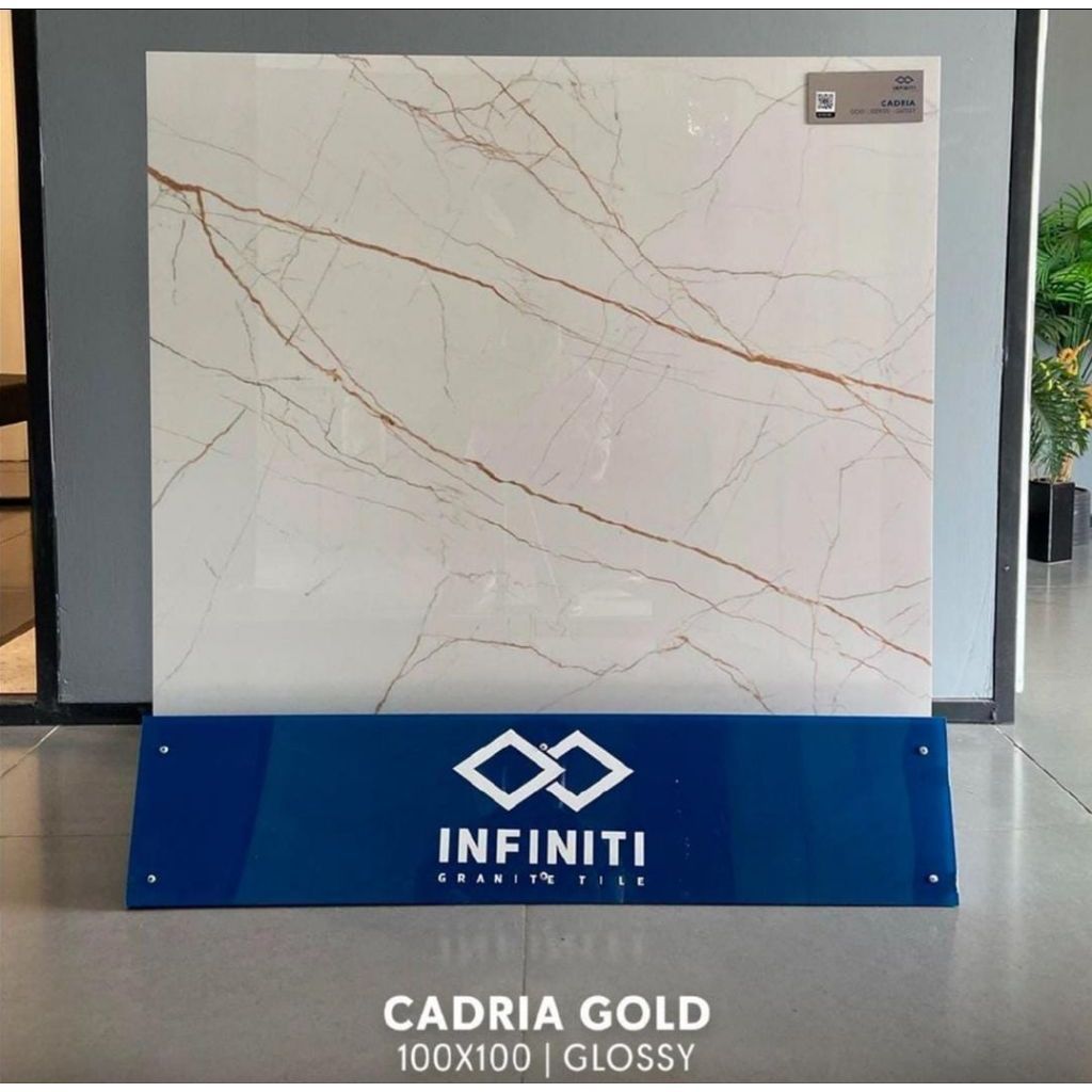 granite lantai infiniti 100x100 cadira gold glosy