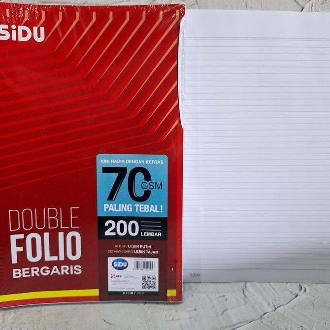 Pilihan - Double Folio  Sidu 200 Lembar