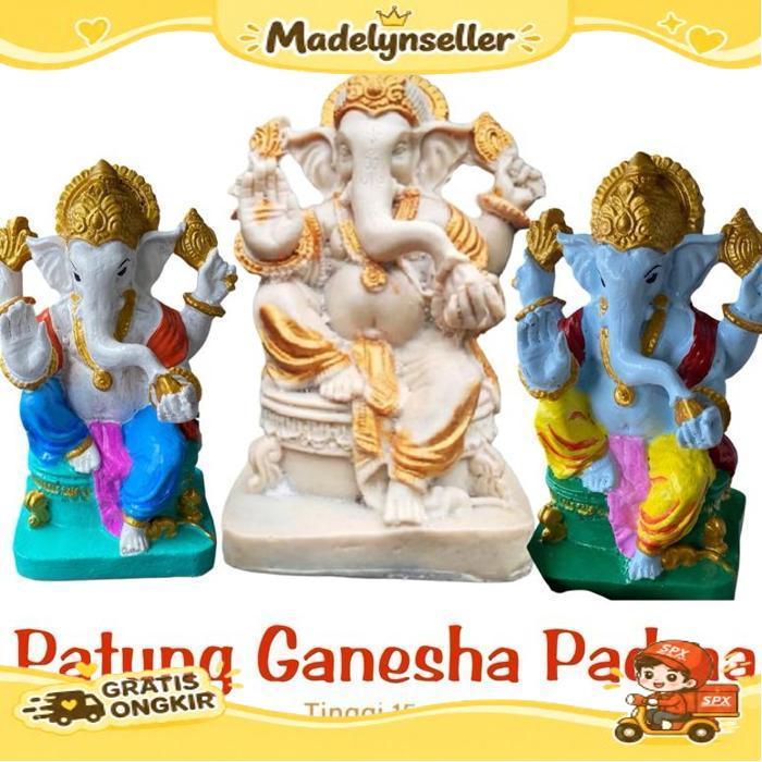 Patung Ganesha Resin - Ganesha - Patung Ganesa - Patung Dewa Dewi - Patung Dewa Ganesha Terlaris