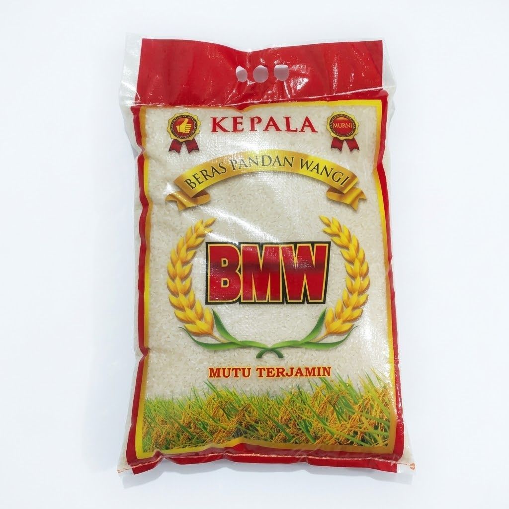 BMW PANDAN WANGI 10 kg - Beras Pandan Wangi cap BMW Pulen Wangi