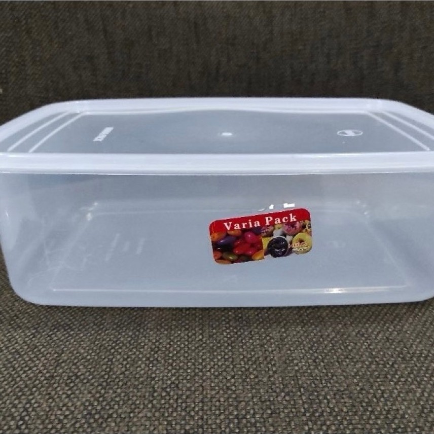 Toples Kotak Makanan Kue Donat 3500ml.Wadah plastik 3500 ml.