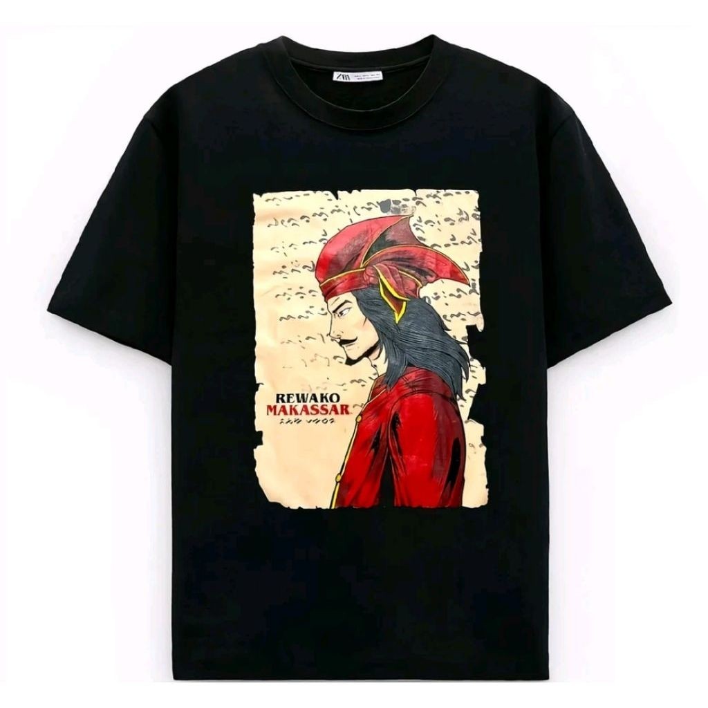 KAOS REWO MAKASSAR SULTAN HASANUDDIN SPONSOR