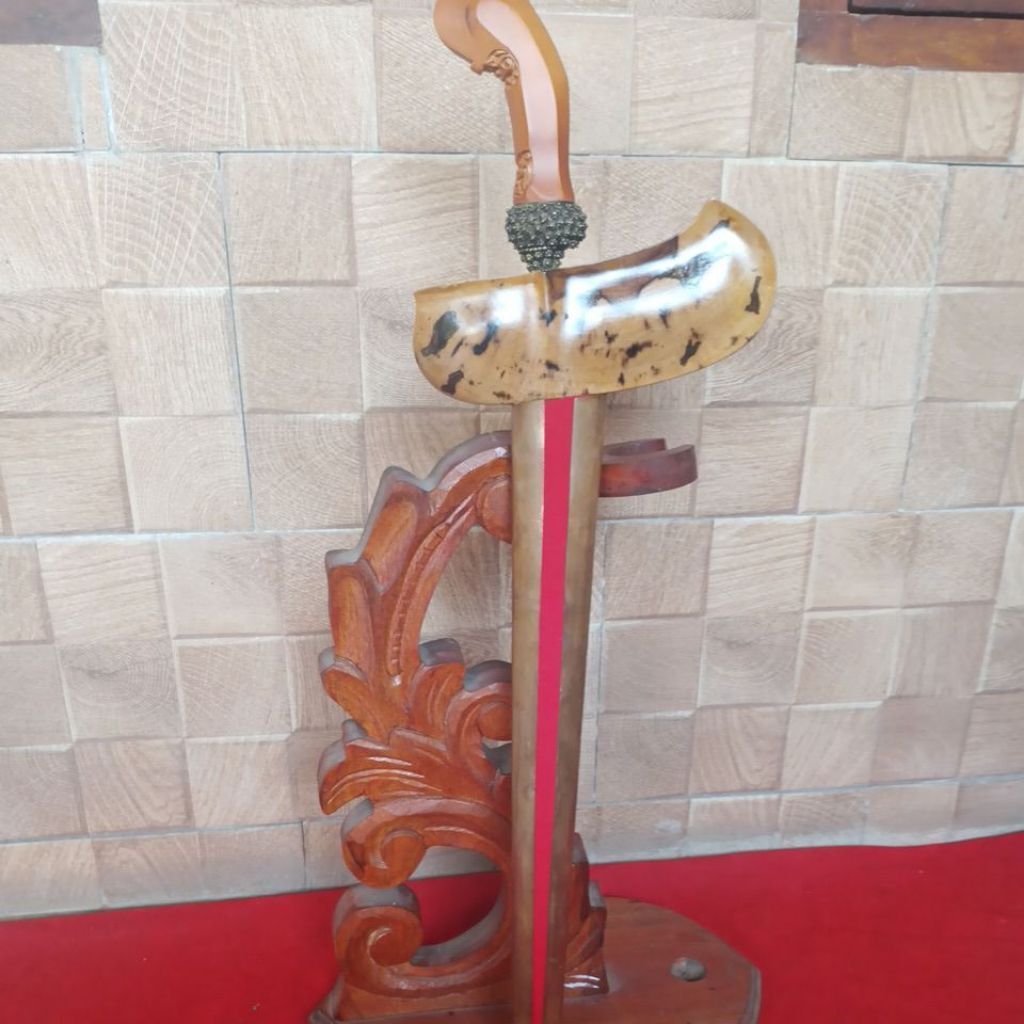 Keris Corok Kyai Brojol Sepuh,Pamor Udan Mas