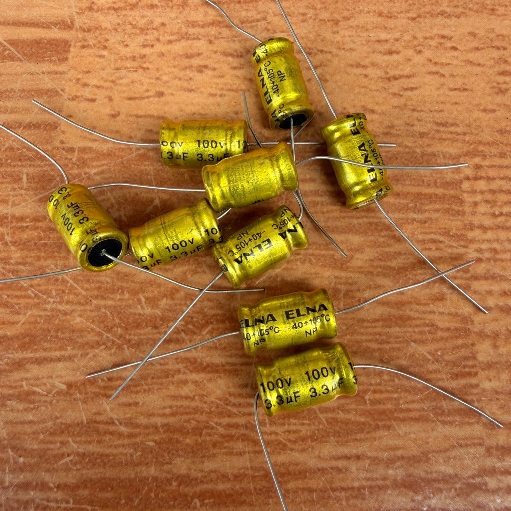 Elco Non Polar 2,2UF 3,3UF 4,7UF 100V ELNA