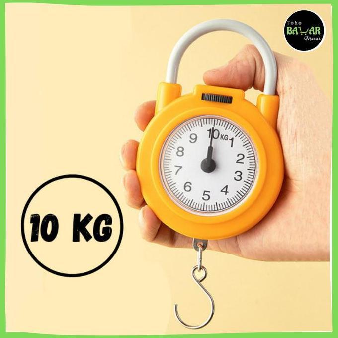 Wold- Timbangan Gantung 10 Kg / Timbangan Gantung Manual Portable / Timbangan Gantung Manual