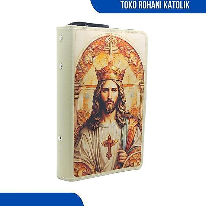 DOVEGIRL SAMPUL ALKITAB (KRISTUS RAJA) SAMPUL ALKITAB KECIL - COVER ALKITAB SEDANG - SAMPUL ALKITAB 