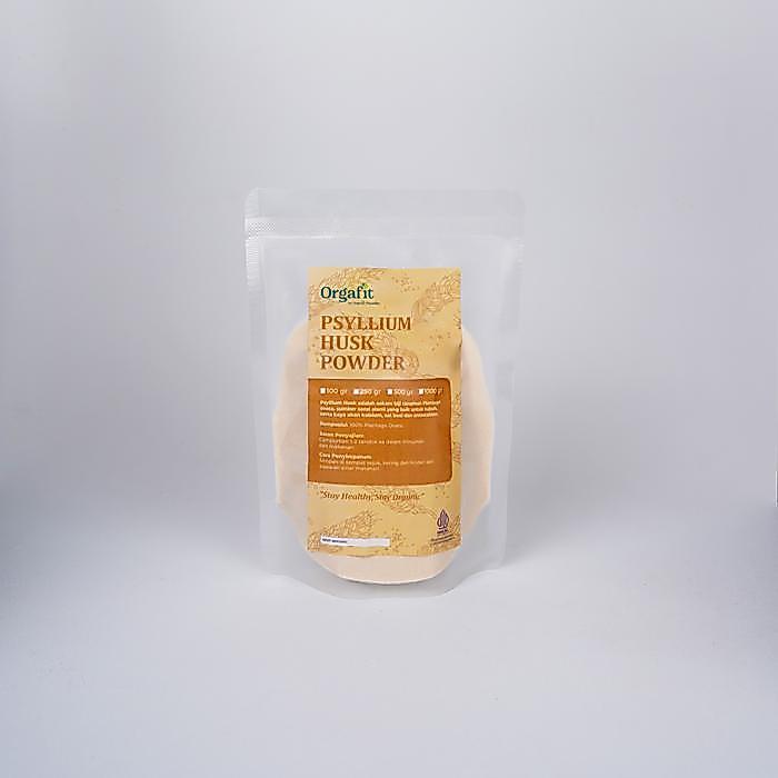 Ready Psyllium Husk Bubuk Halus 100 gram Psyllium Husk Powder Natural Fiber Drink Pure Halal Organic