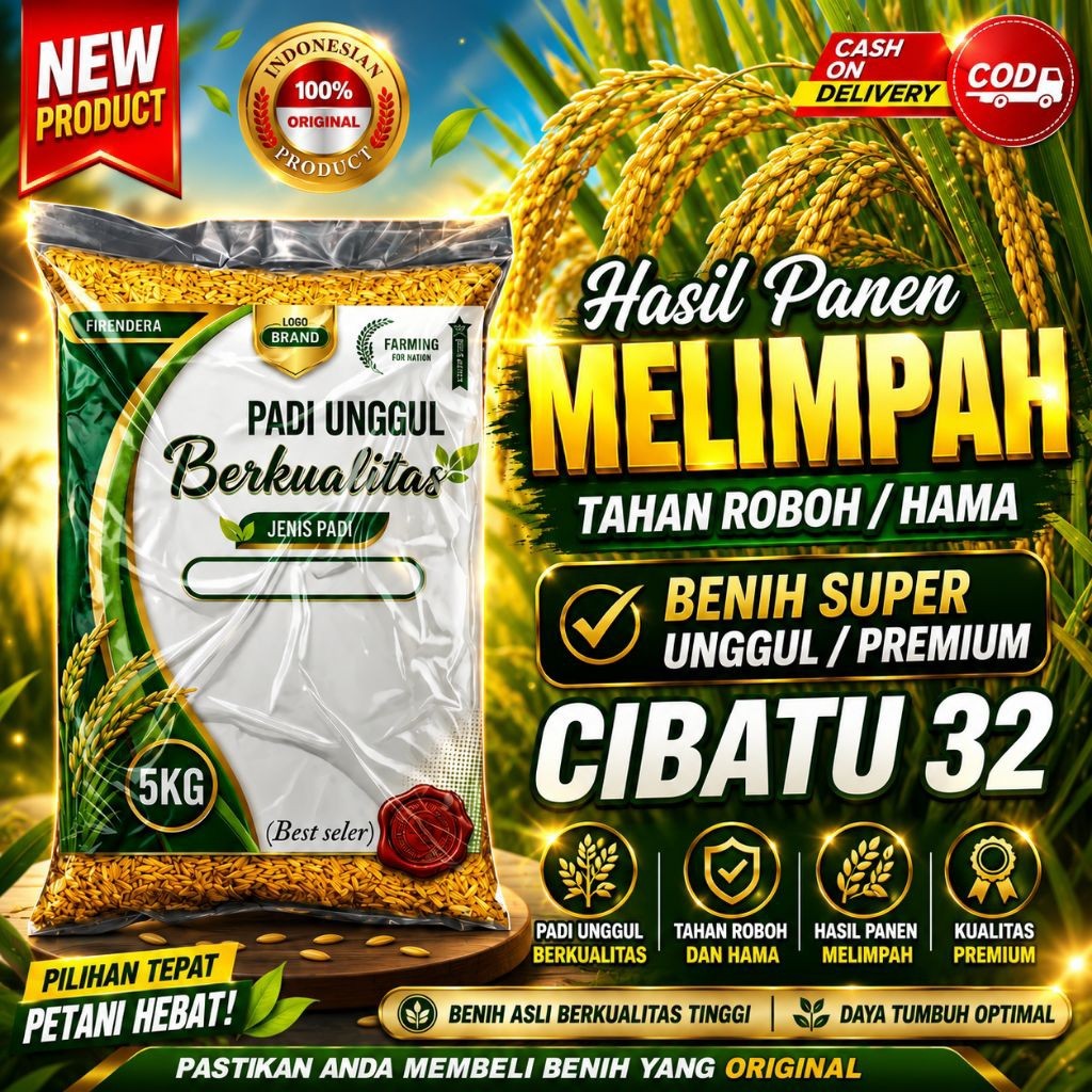 BENIH PADI CIBATU 32 KEMASAN 5KG
