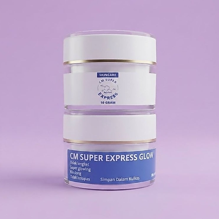 CM SUPER Express whitening glowing whiteskin MSGLOW MKSKIN MK SKIN ERHA BE HATI LARISSA ELLA ELLENA 