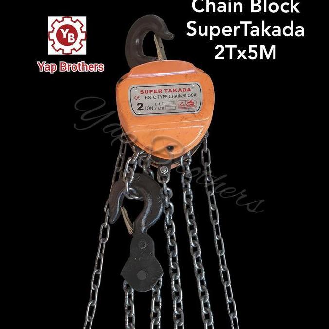 Katrol / Chain Block 2Tx5M "Super Takada"