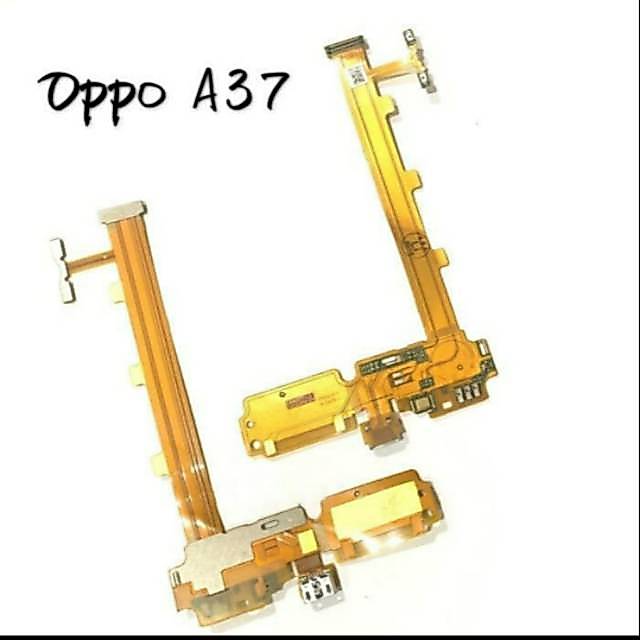 Flexible cas oppo a37 / konektor cas / connector charger oppo a37