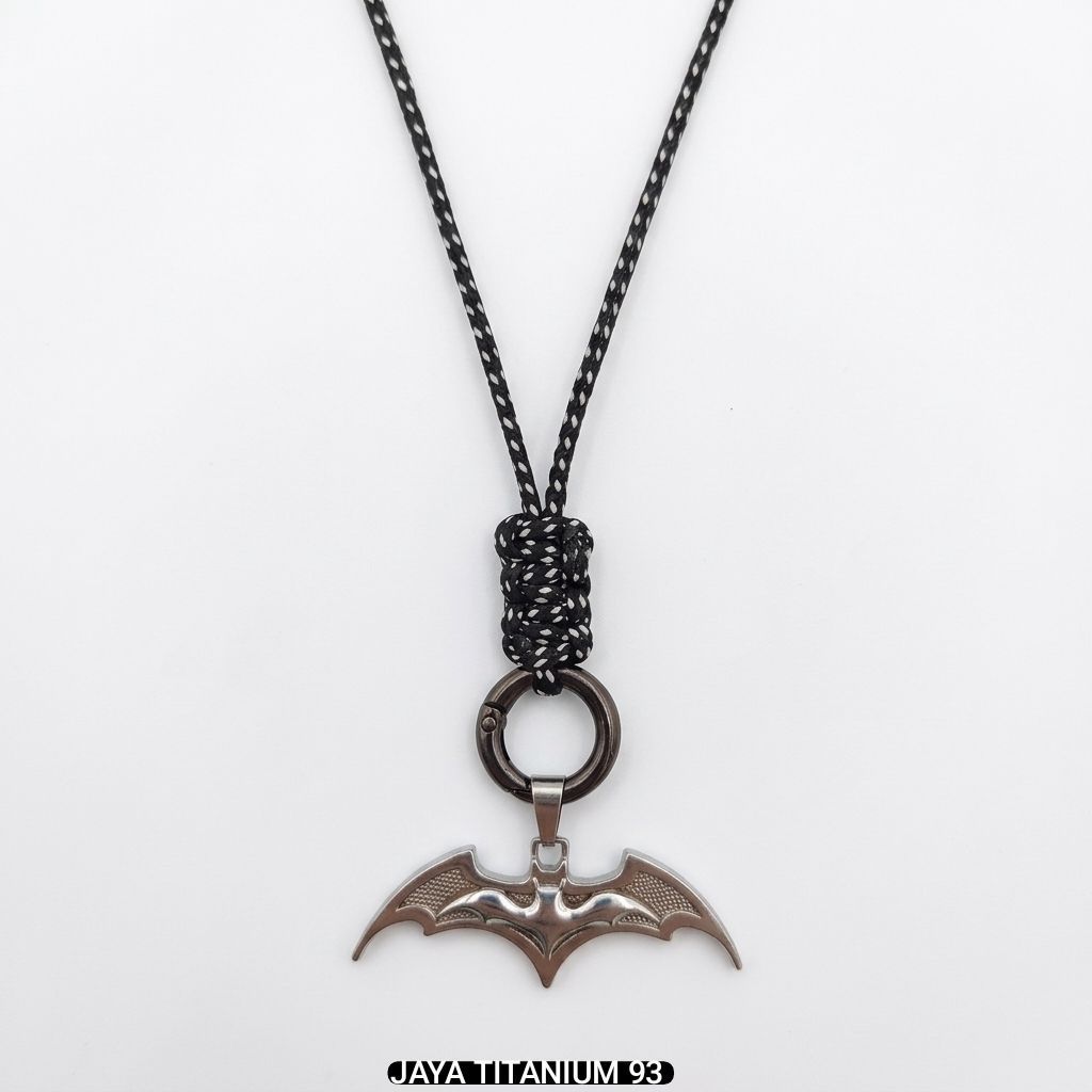 KALUNG TALI AESTHETIC PRIA WANITA btman pendant