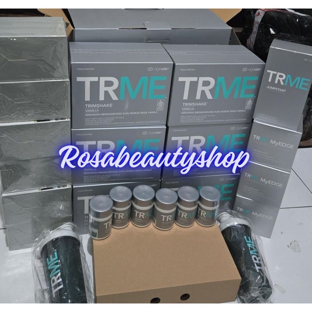 TWS V2 3 Bulan LENGKAP FULLSET DIET TRME Original Tr90 Suplemen Diet NuSkin® Pharmanex original