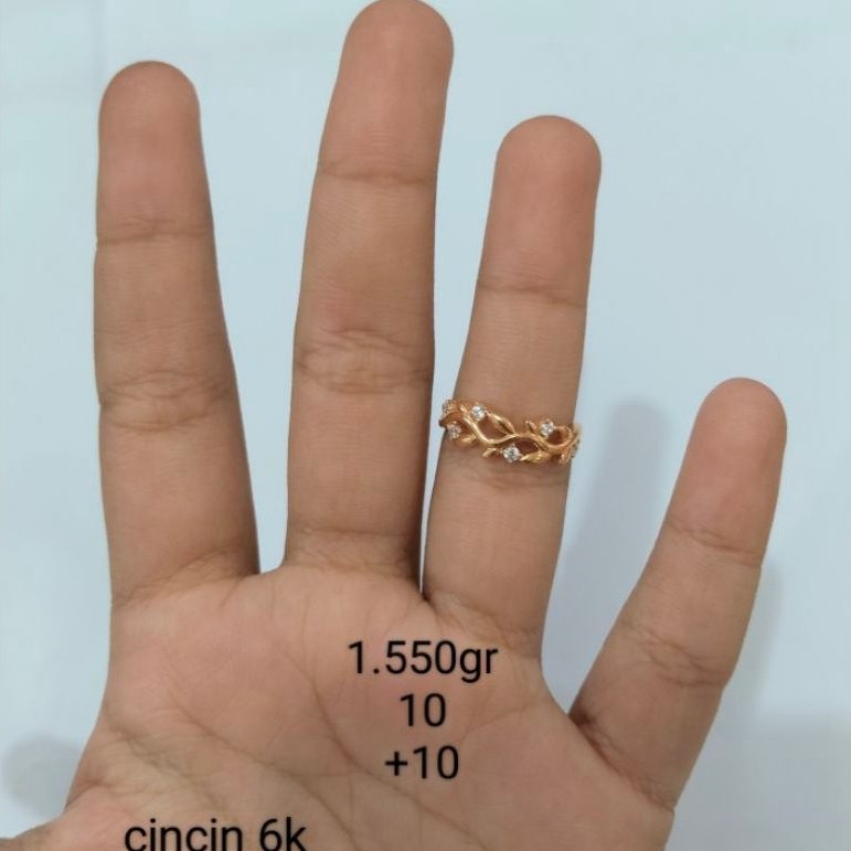 cincin emas 6 karat